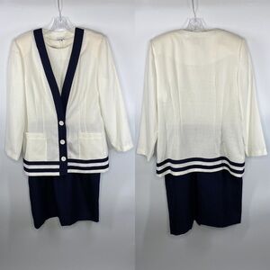 Classics By Leslie Fay Vintage Sailor Dress NWT